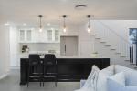 In-House Projects - Coorparoo Renovation - Black and White shaker style kitchen, 